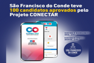 São Francisco do Conde teve 100 candidatos aprovados em Projeto profissionalizante on-line, com bolsa-auxílio