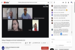 Diálogos Pedagógicos Virtuais do Ensino Fundamental e EJA 2021 teve como foco principal o uso das tecnologias para viabilizar o ensino remoto