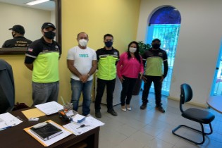 SESCOP disponibilizou veículo para Superintendência de Trânsito e Transporte