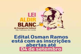 Lei Aldir Blanc: Edital Osman Ramos vai premiar ações do segmento artístico e cultural