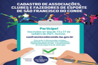 SEJUV abre Cadastro Municipal de Associações, Clubes e fazedores de esporte