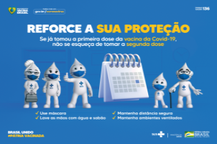 Prefeitura antecipa vacinação (PFIZER) contra a COVID-19 para pessoas com retorno agendado até 10 de novembro