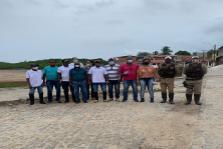 Ação da SEMAP percorreu a região do Caípe com objetivo de sensibilizar a comunidade sobre os riscos de animais soltos em vias públicas
