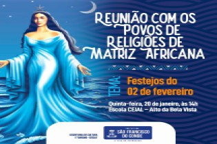 Após reunião, ficou definido que Festejos de 02 de fevereiro terão momento simbólico com terreiros e baianas na orla