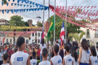 Fogo simbólico do 2 de Julho chegou à São Francisco do Conde