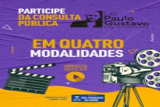 Consulta Pública: Lei Paulo Gustavo