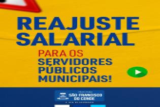 Prefeitura de São Francisco do Conde enviou à Câmara de Vereadores Projetos de Lei que dispõem sobre reajustes salariais para os servidores públicos