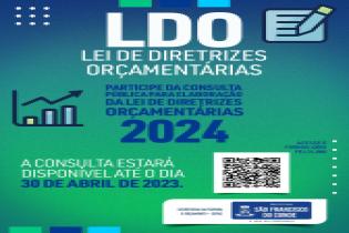 Prefeitura disponibiliza consulta pública on-line para LDO 2024