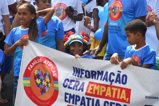 4ª Caminhada de Conscientização do Autismo reúne comunidade em apoio à inclusão