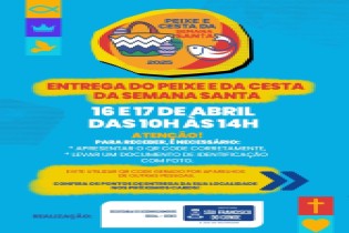 Prefeitura de São Francisco do Conde inicia nesta quarta‑feira (16) a entrega do Peixe e Cesta da Semana Santa 2025