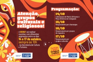 SECULT realiza encontros com grupos culturais e religiosos para fortalecer a cultura franciscana
