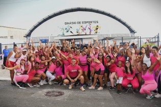 Jornada Esportiva movimenta São Francisco do Conde com caminhada especial do Outubro Rosa